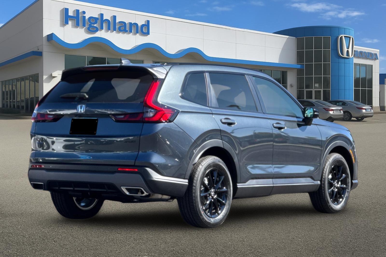 New 2027 Meteorite Gray Metallic Honda Sport-L Hybrid AWD image 5