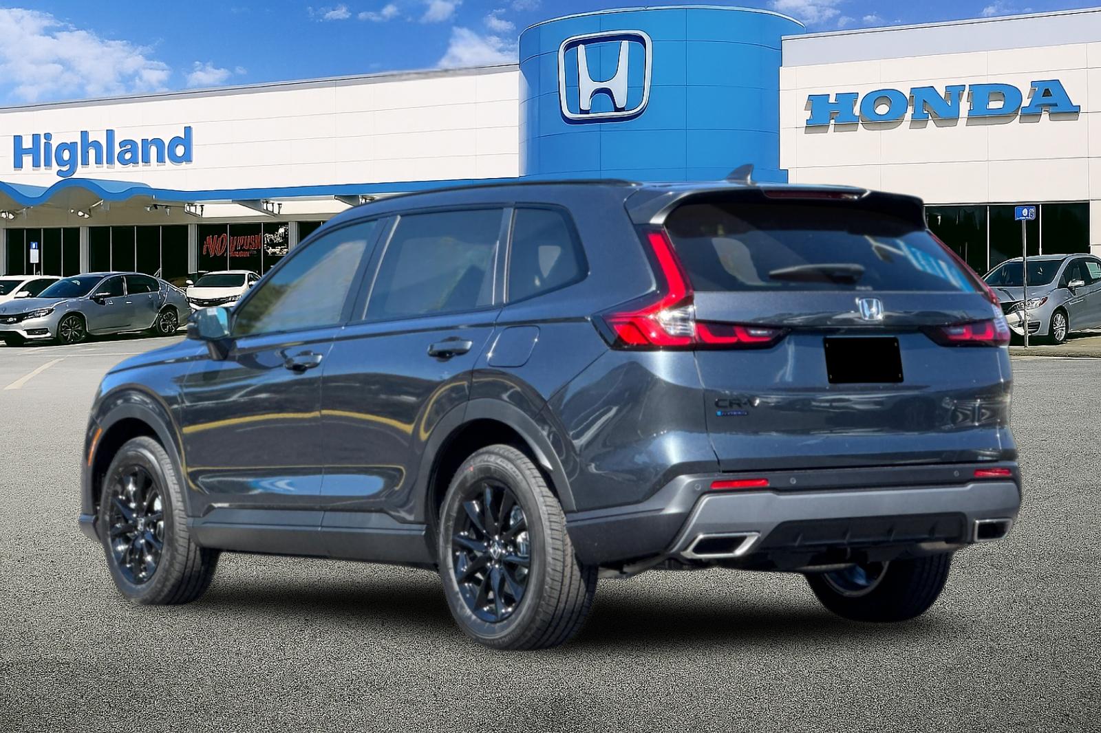 New 2027 Meteorite Gray Metallic Honda Sport-L Hybrid AWD image 3