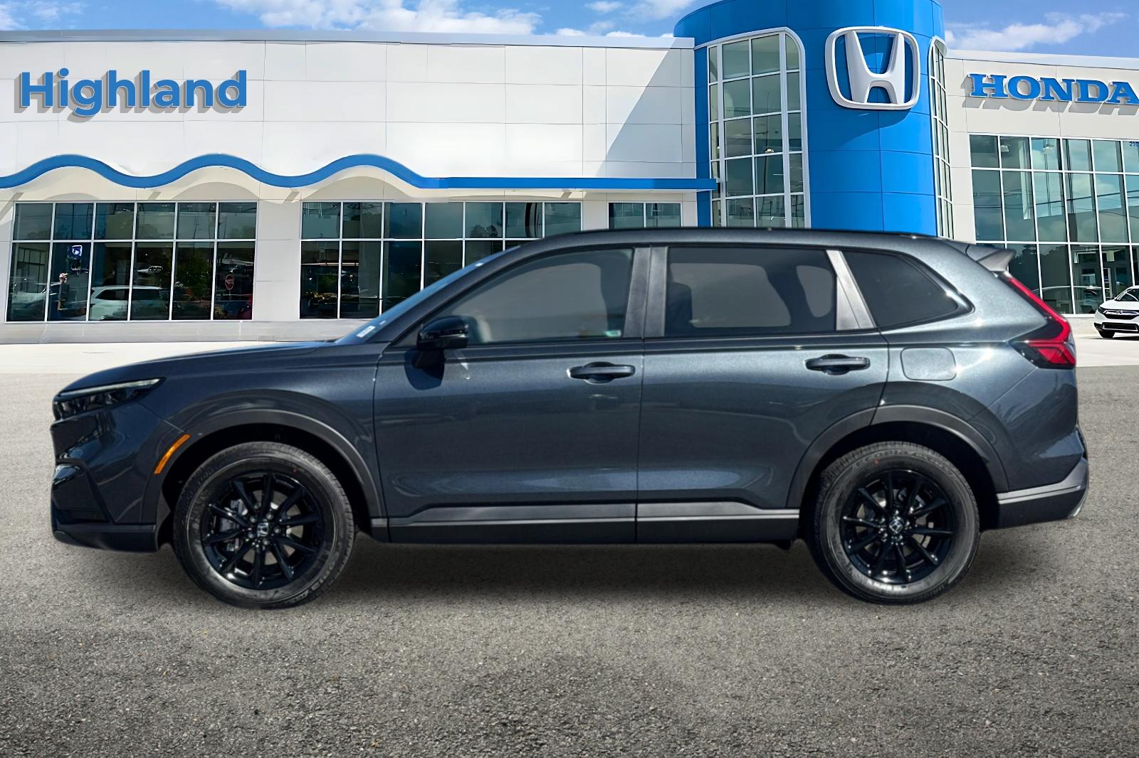 New 2027 Meteorite Gray Metallic Honda Sport-L Hybrid AWD image 2