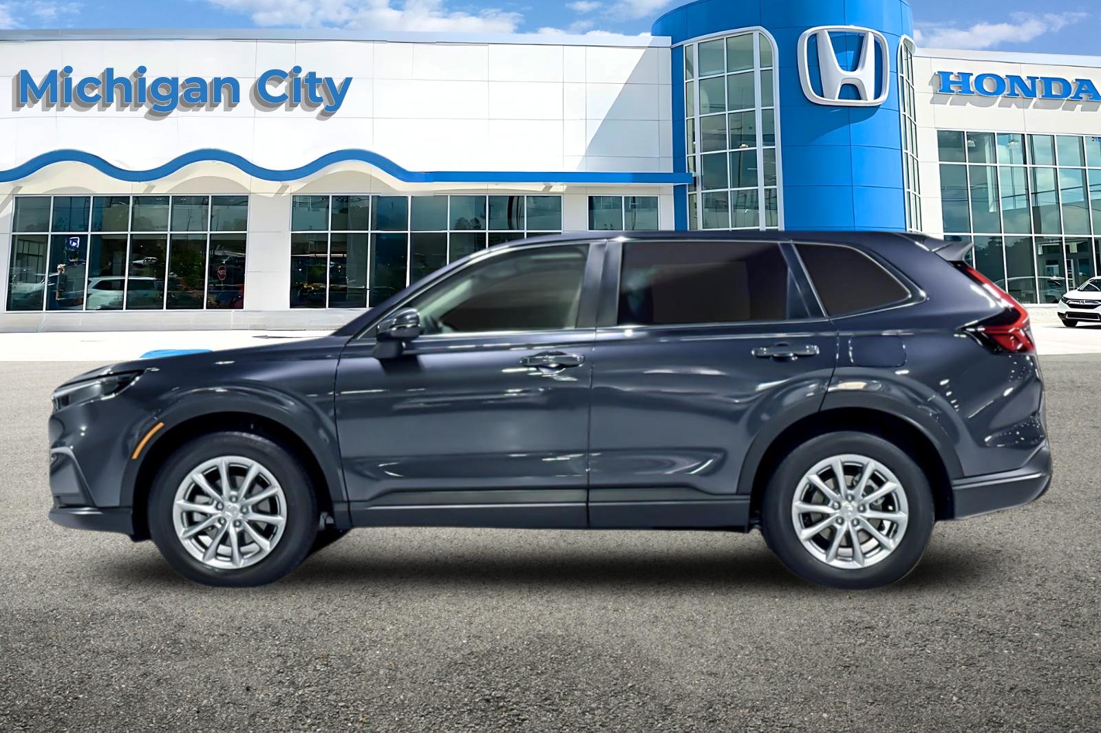 New 2027 Meteorite Gray Metallic Honda EX AWD image 2