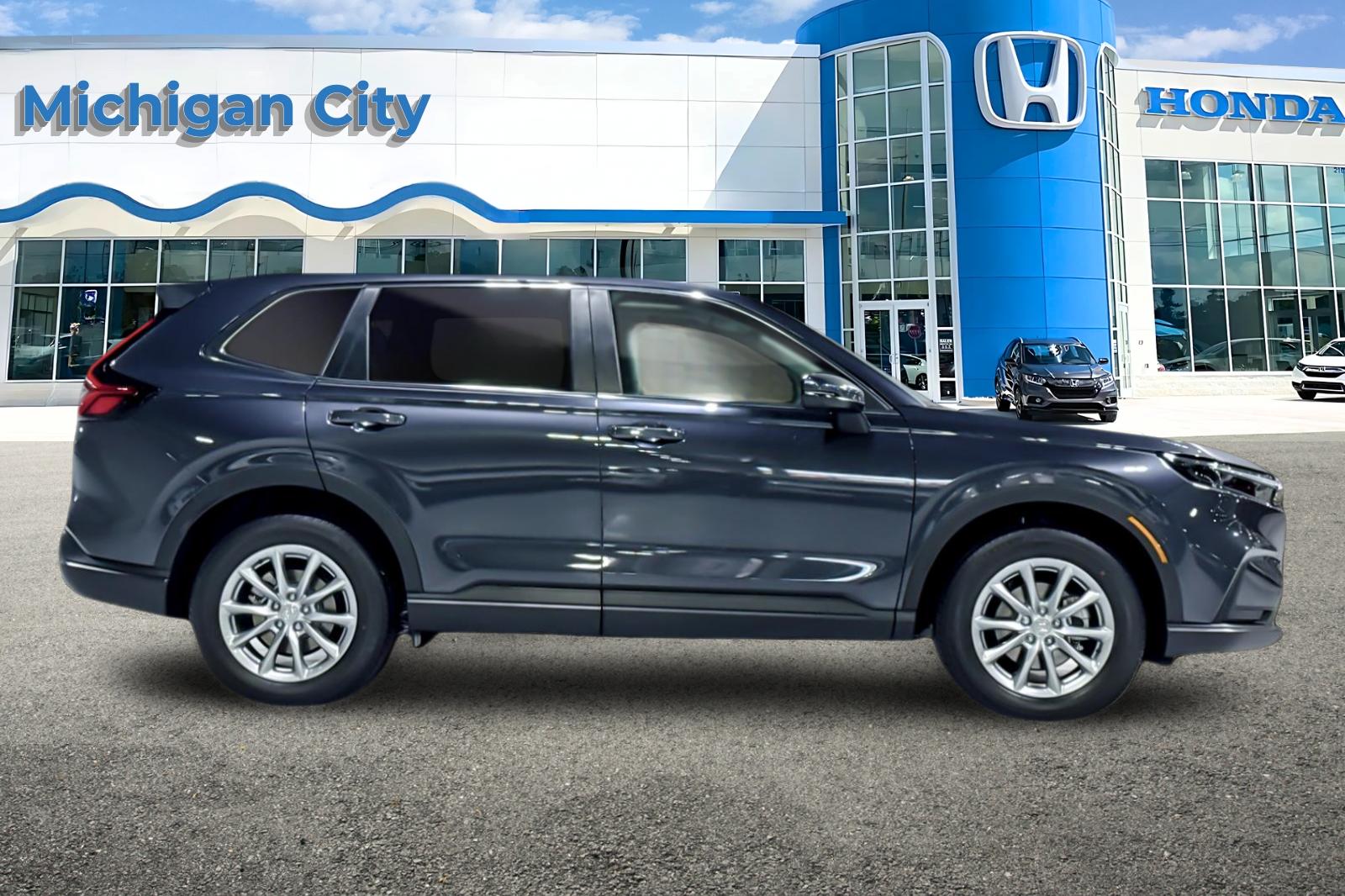 New 2027 Meteorite Gray Metallic Honda EX AWD image 6