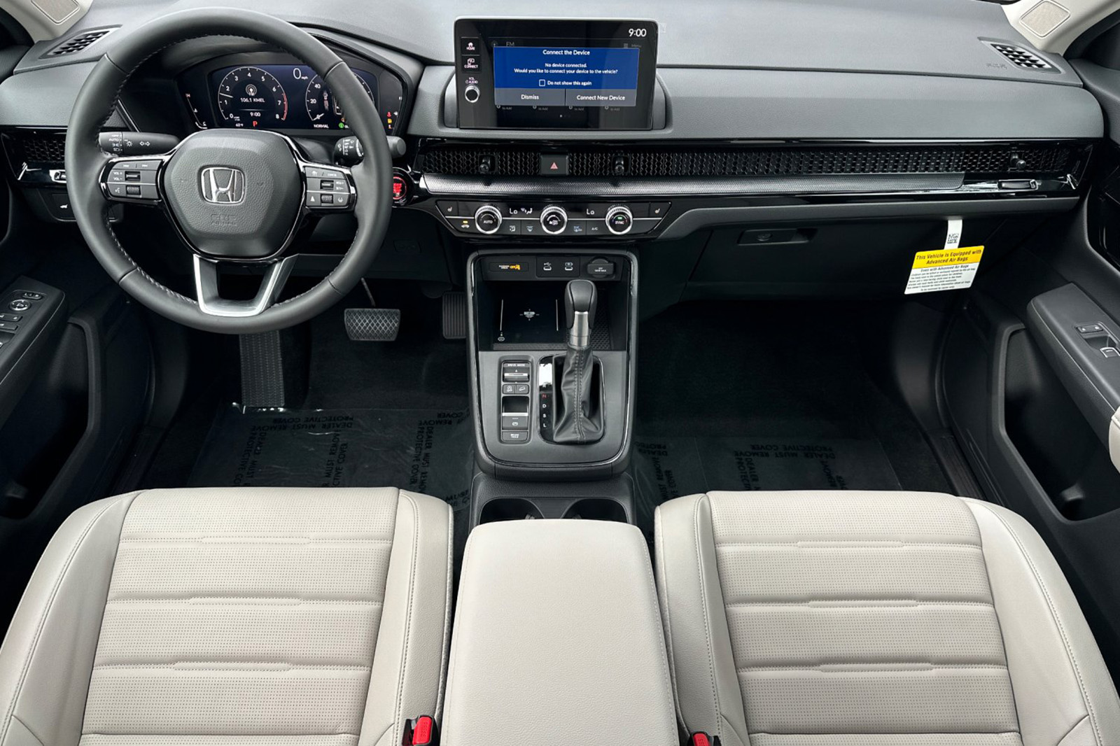 New 2027 Platinum White Pearl Honda EX-L AWD image 14