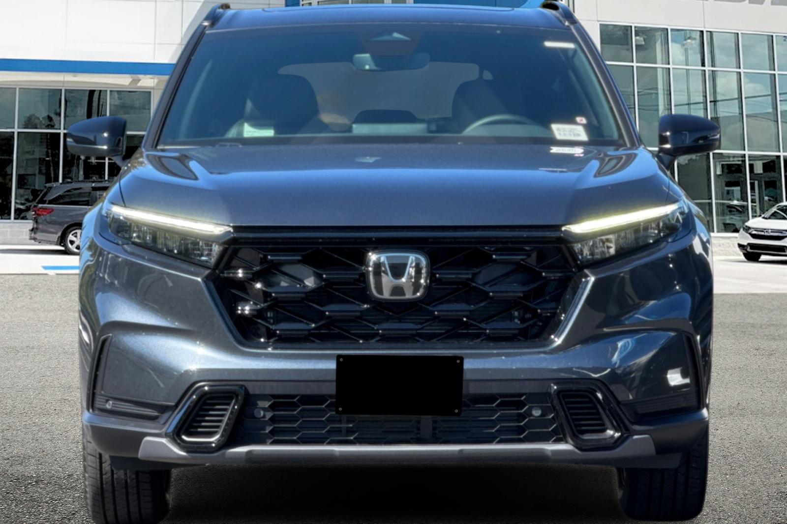 New 2027 Meteorite Gray Metallic Honda Sport-L Hybrid AWD image 8