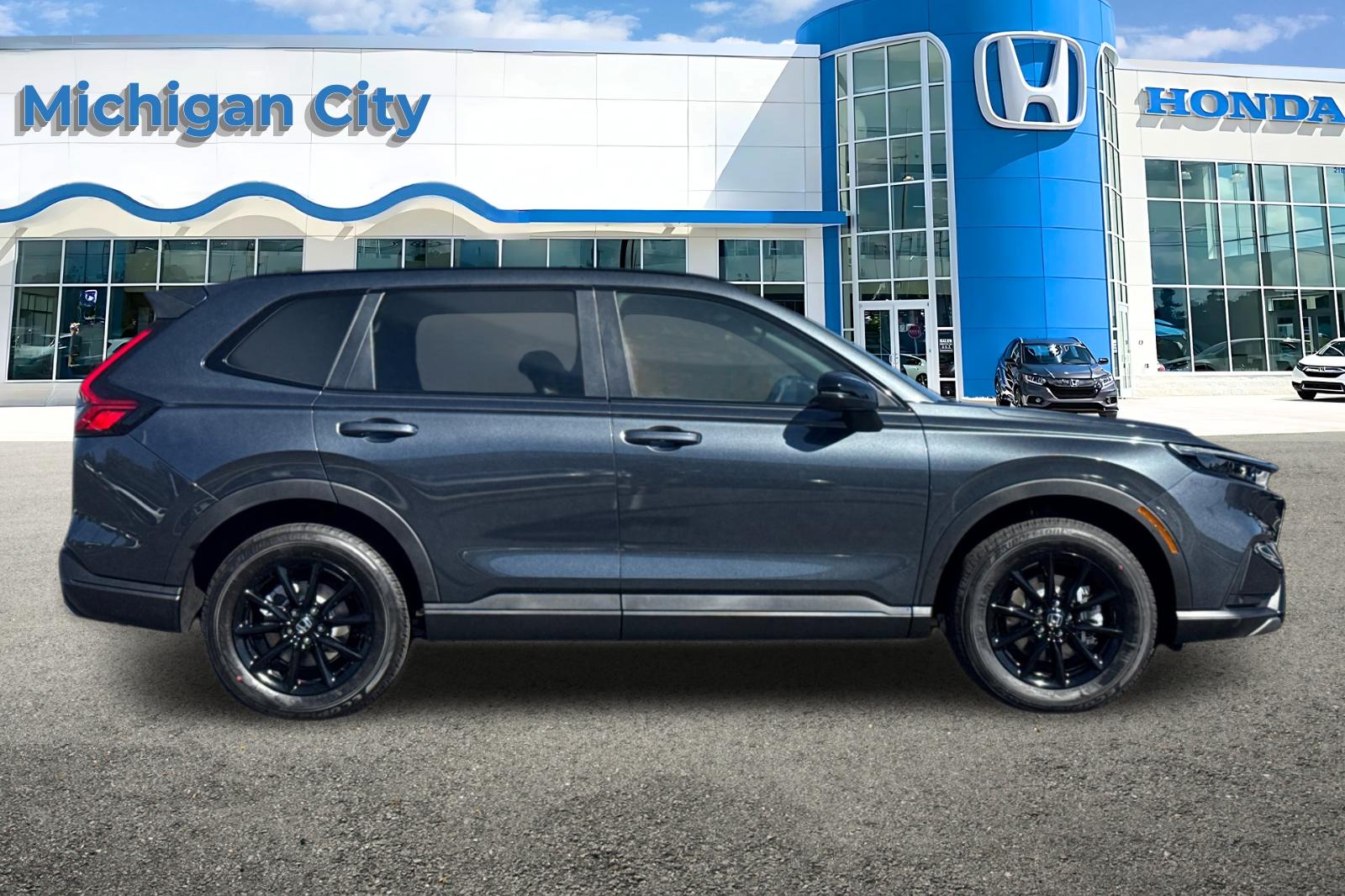 New 2027 Meteorite Gray Metallic Honda Sport-L Hybrid AWD image 6