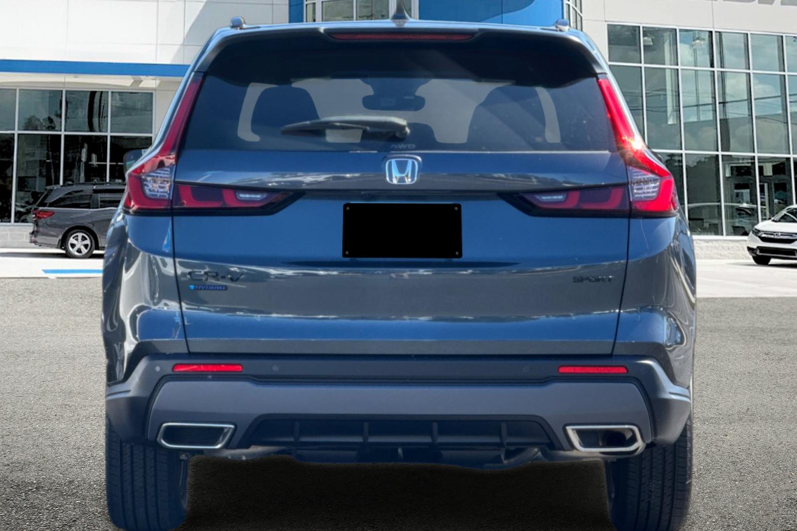 New 2027 Meteorite Gray Metallic Honda Sport-L Hybrid AWD image 4