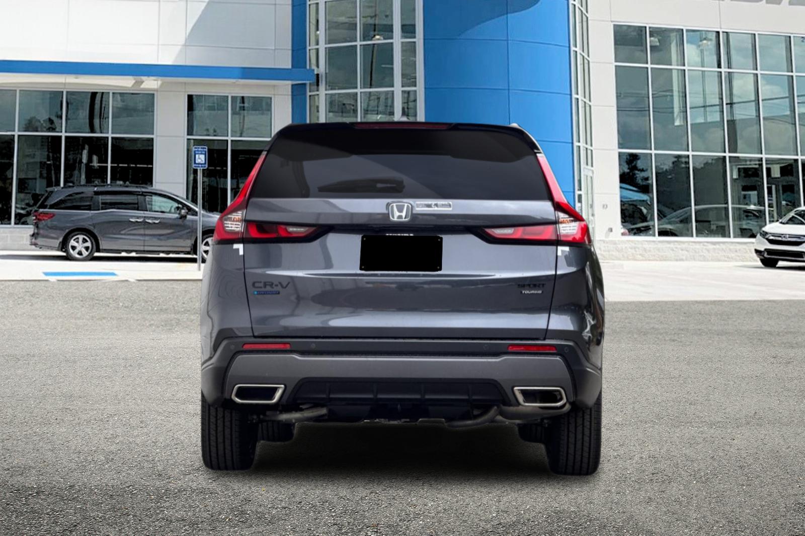 New 2027 Meteorite Gray Metallic Honda Sport Touring Hybrid AWD image 4