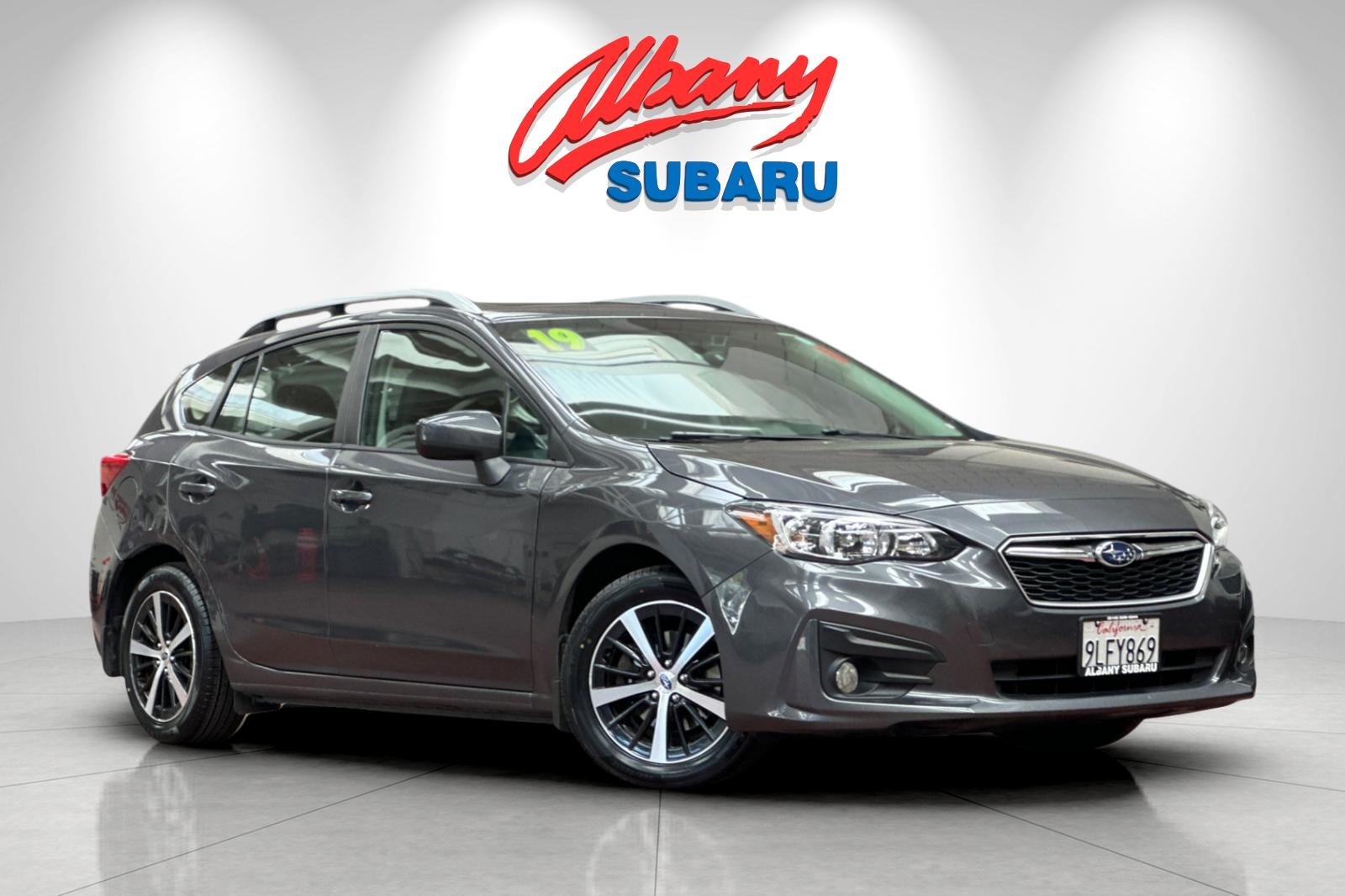 Used 2019 Subaru Impreza Premium with VIN 4S3GTAD63K3734627 for sale in Albany, CA