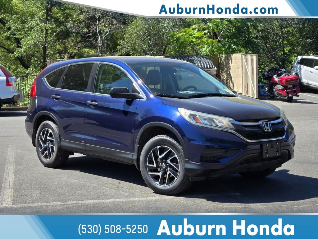 Used 2016 Honda CR-V SE with VIN 5J6RM4H46GL059258 for sale in Auburn, CA