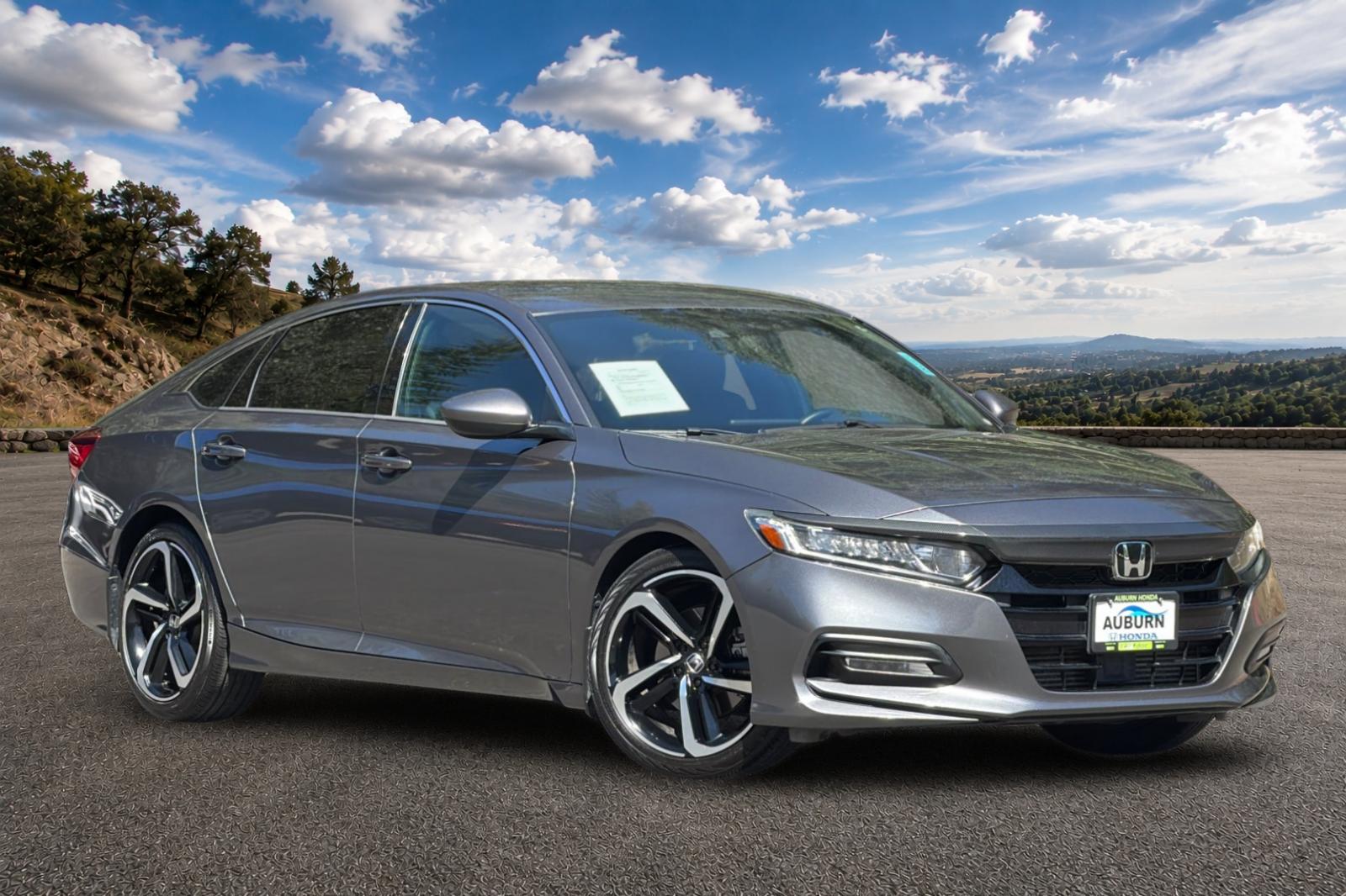 Used 2018 Honda Accord Sport with VIN 1HGCV1F35JA063663 for sale in Auburn, CA