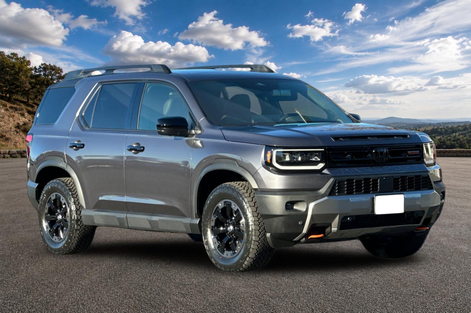 New 2026 Modern Steel Metallic Honda TrailSport Elite image 2