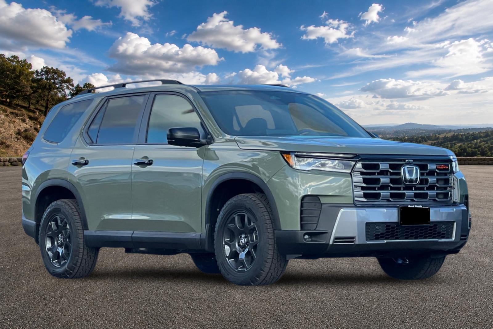 New 2026 Ash Green Metallic Honda TrailSport image 2