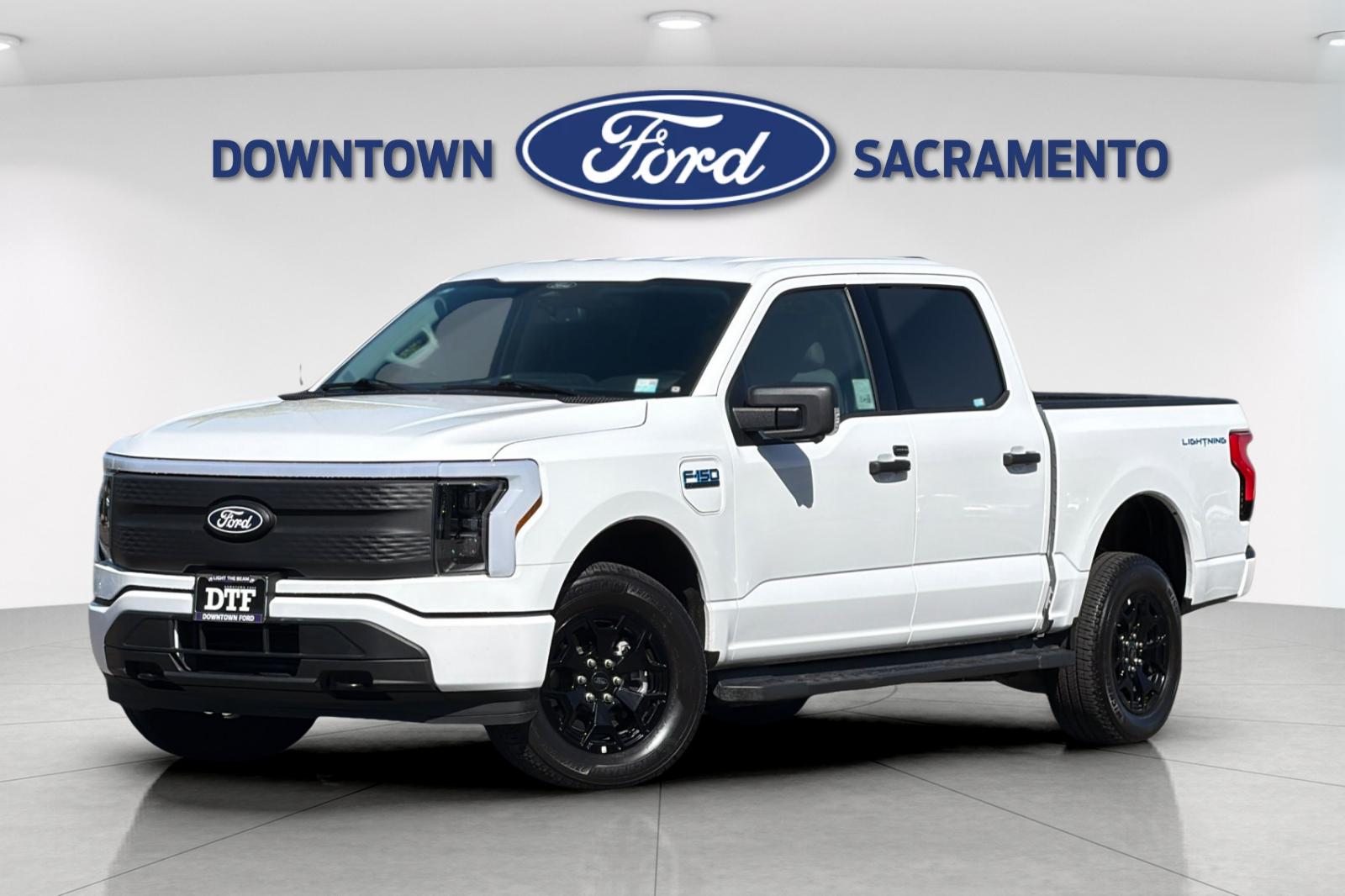 Certified 2025 Ford F-150 Lightning XLT with VIN 1FTVW3LK1SWG11285 for sale in Sacramento, CA