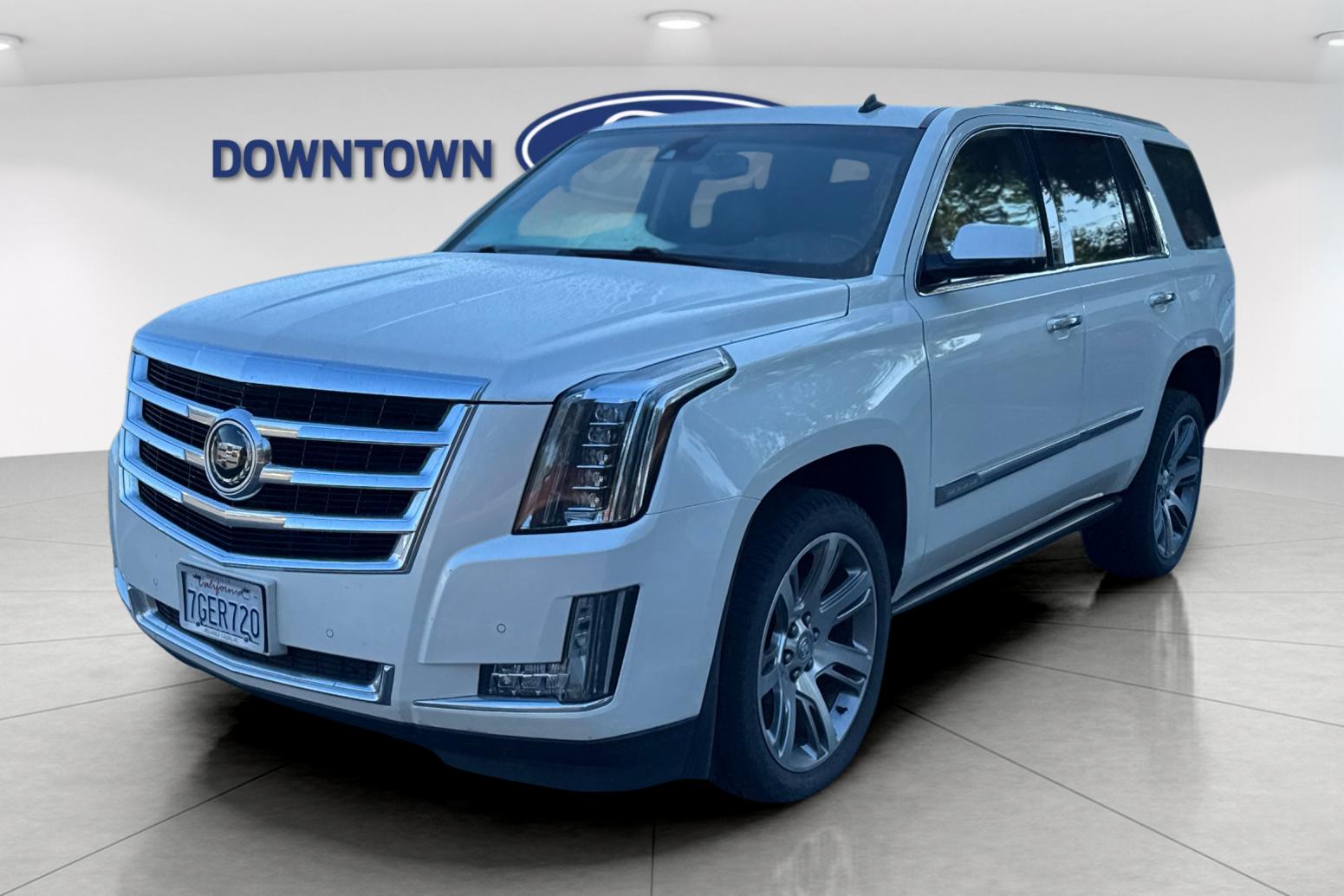 Used 2015 White Diamond Clearcoat Cadillac Premium image 2
