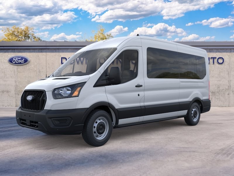 New 2026 Oxford White Ford Passenger Van XL image 2