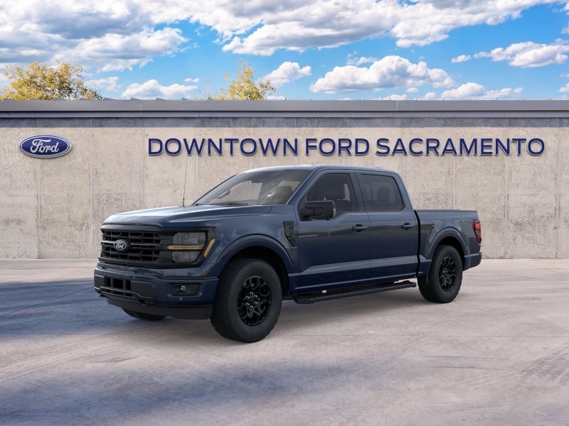 New 2026 Blue Metallic Ford XLT image 2