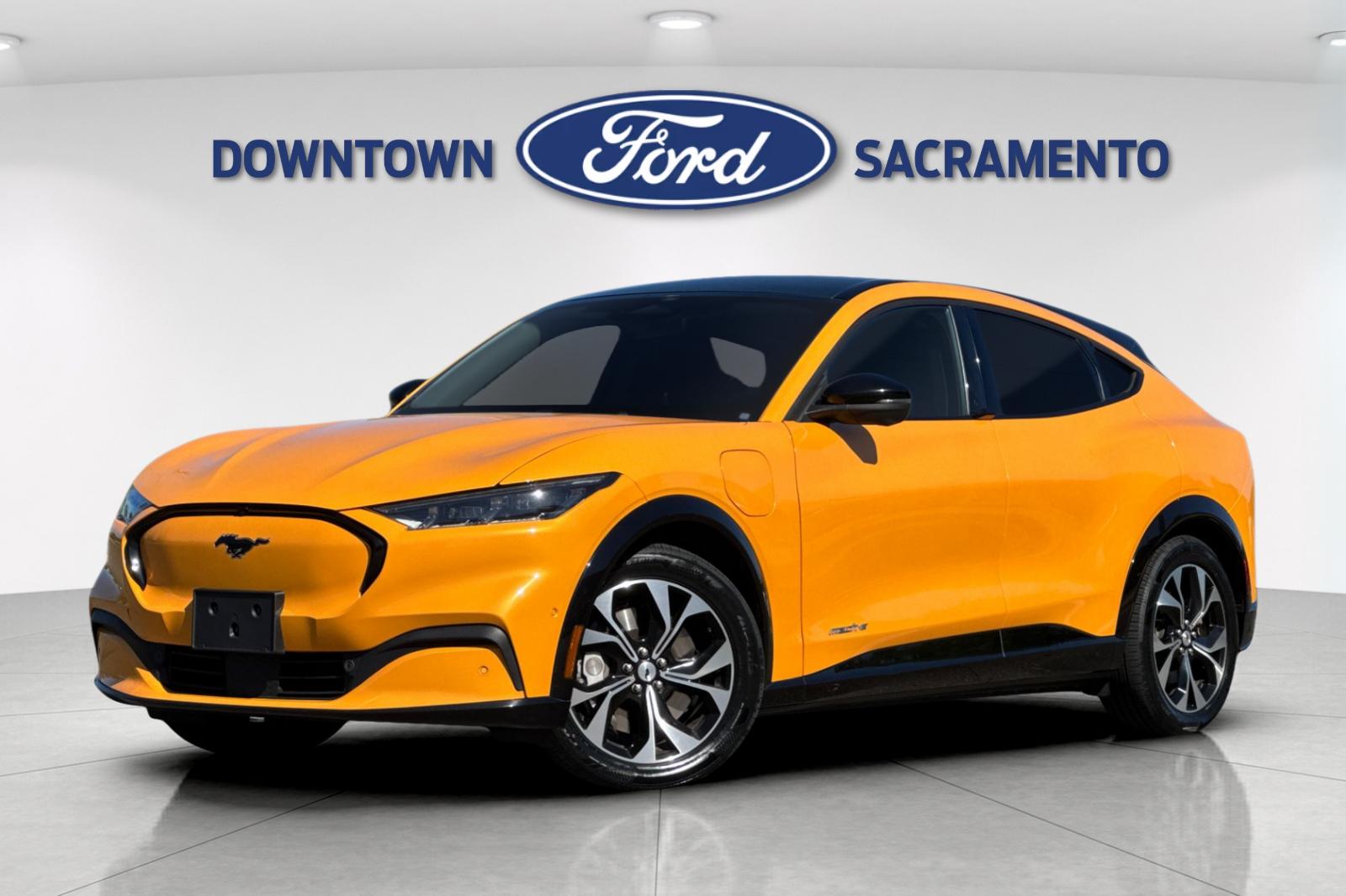 Certified 2023 Ford Mustang Mach-E Premium RWD with VIN 3FMTK3RM6PMA27334 for sale in Sacramento, CA