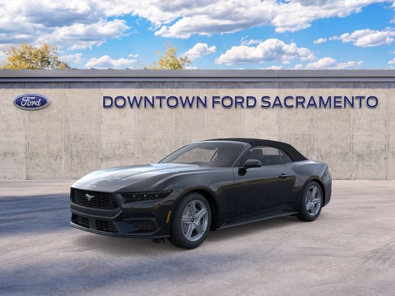 New 2026 Shadow Black Ford EcoBoost® Premium Convertible image 2