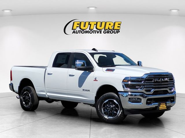 New 2025 Bright White Clear-Coat Exterior Paint RAM Laramie image 2