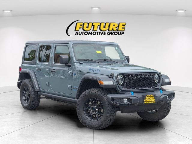 Used 2024 Gray Jeep Willys 4xe image 2