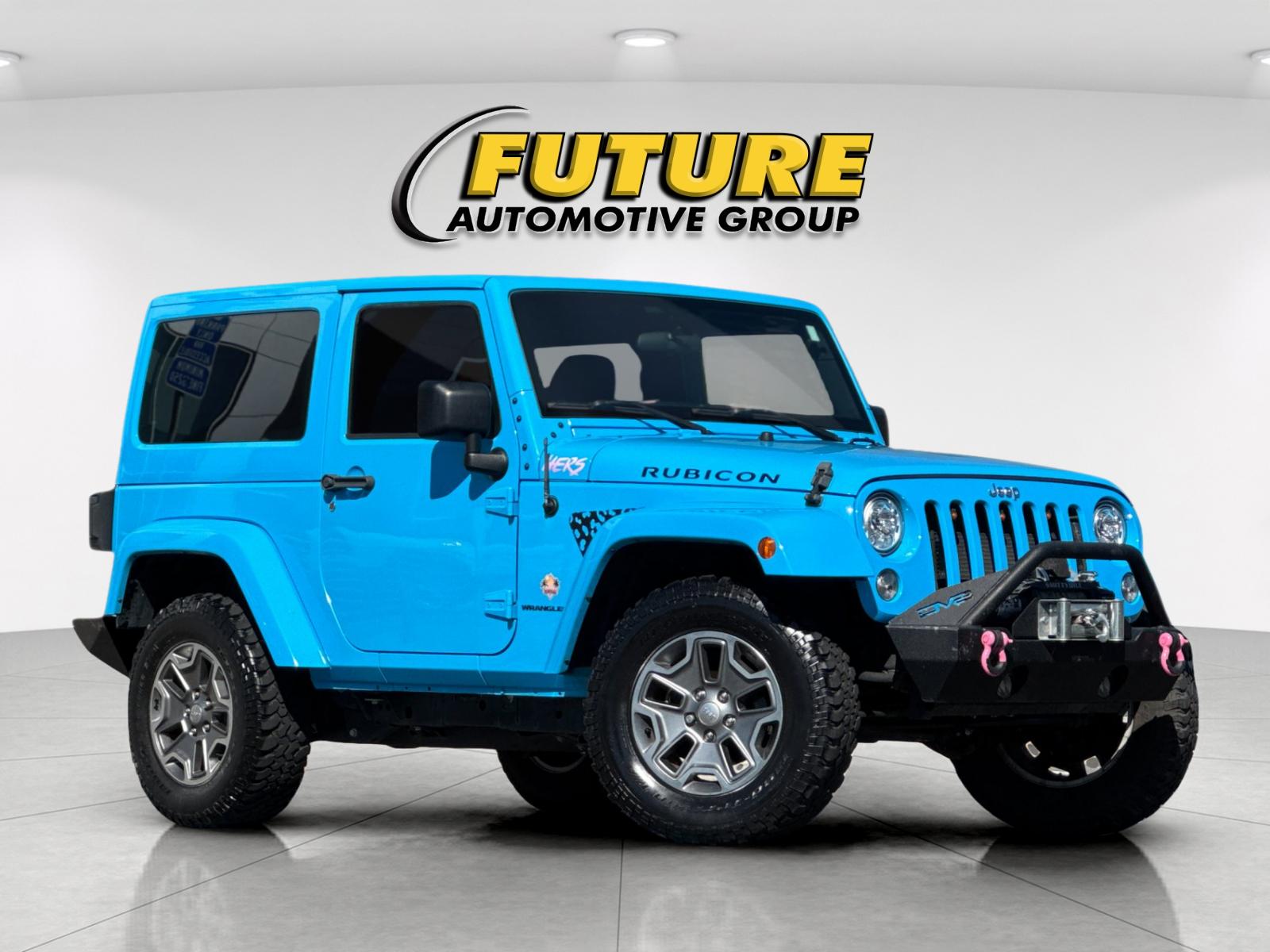Used 2018 Blue Jeep Rubicon image 2