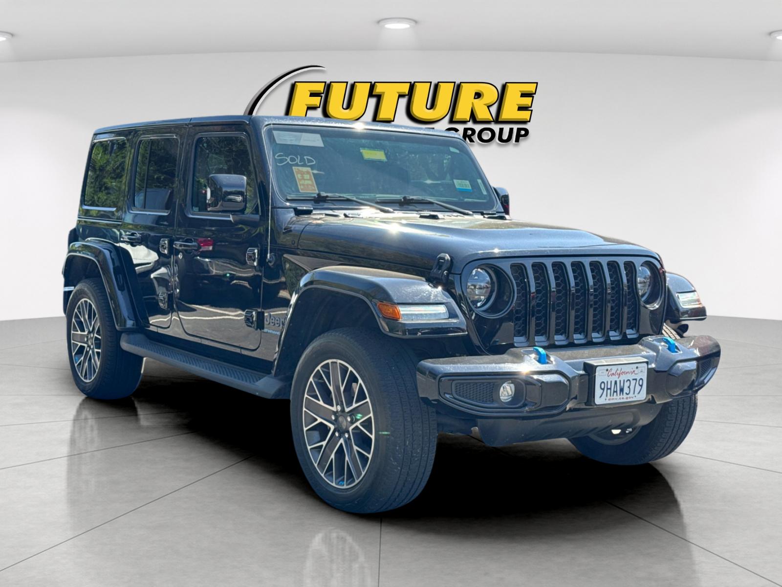 Used 2023 Black Jeep Sahara 4xe image 2
