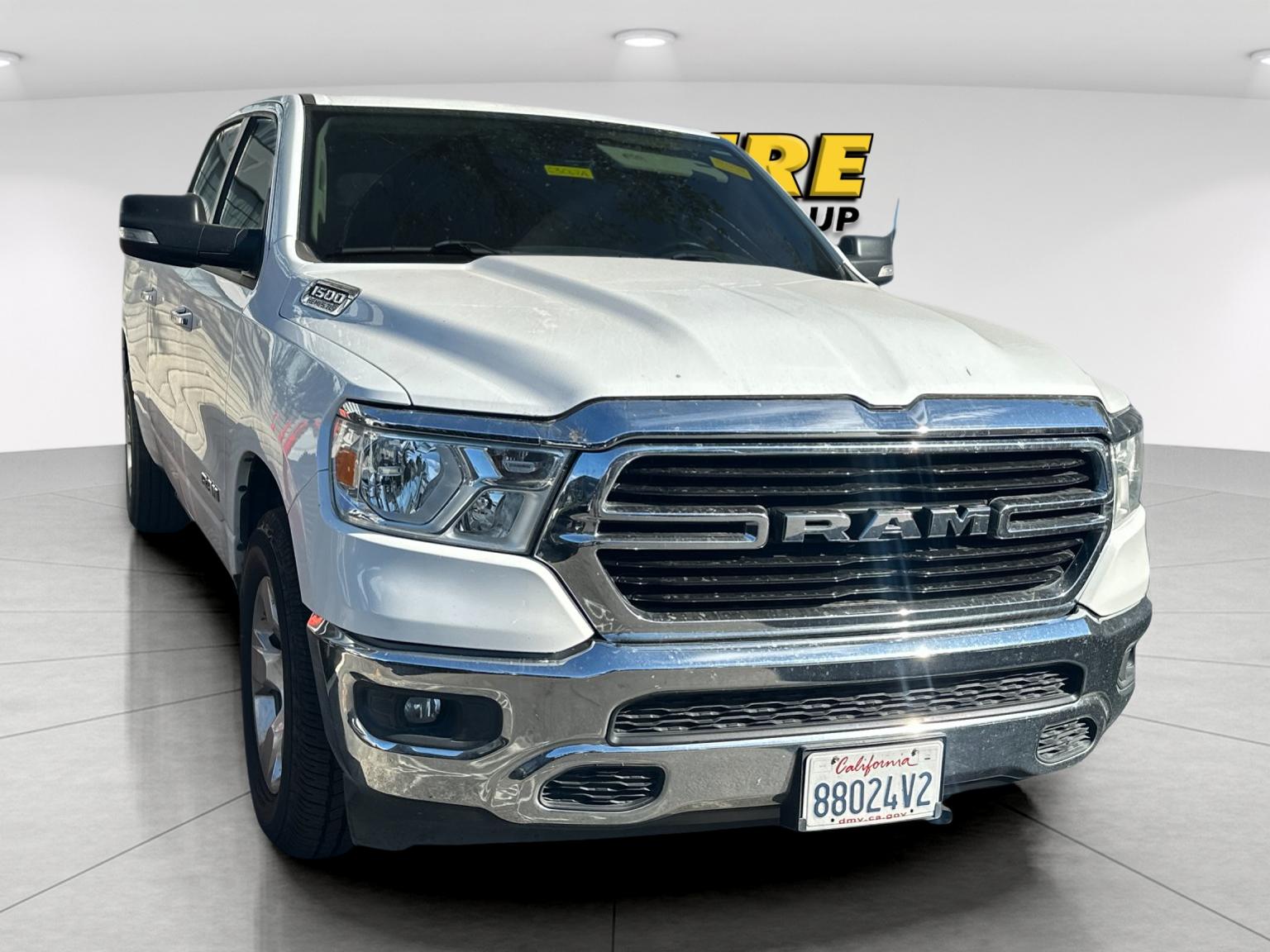 Used 2019 White Ram Big Horn/Lone Star image 2