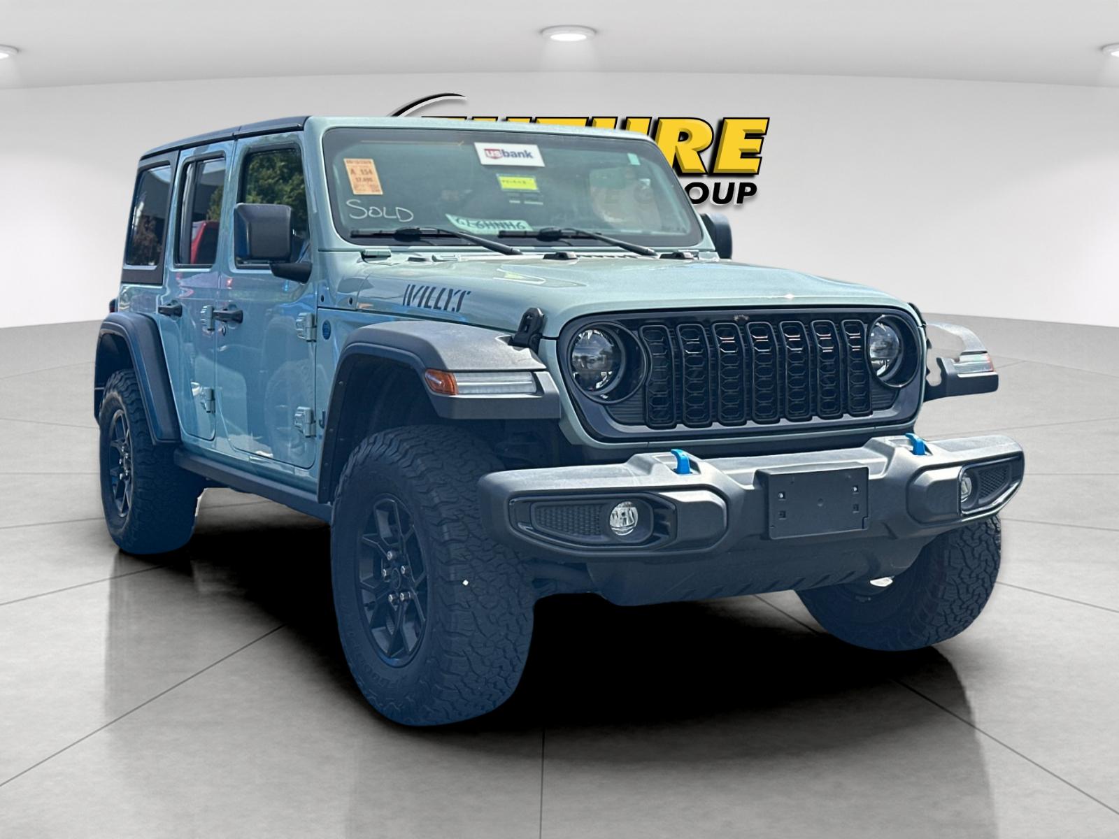 Used 2024 Gray Jeep Willys 4xe image 2