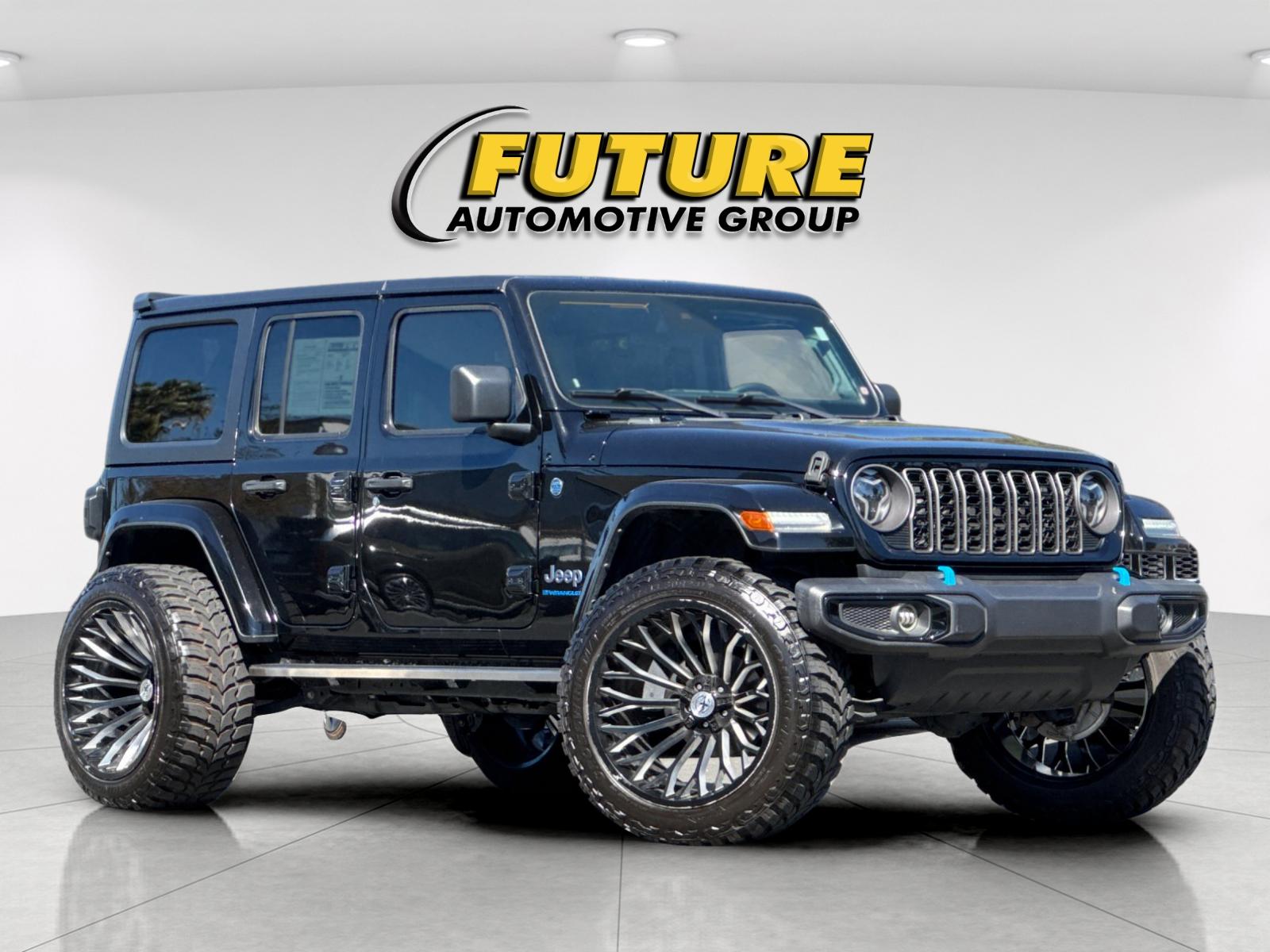 Used 2024 Black Jeep Sport S 4xe image 2