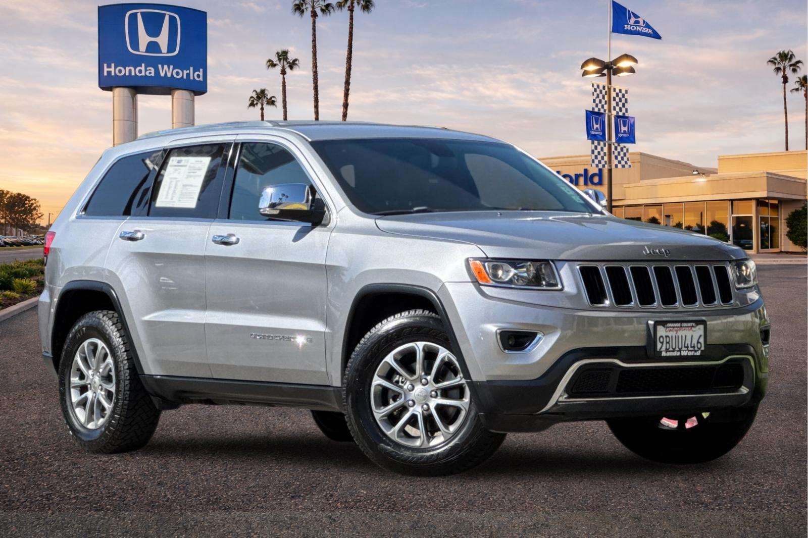 Used 2016 Jeep Grand Cherokee Limited with VIN 1C4RJEBGXGC500218 for sale in Westminster, CA