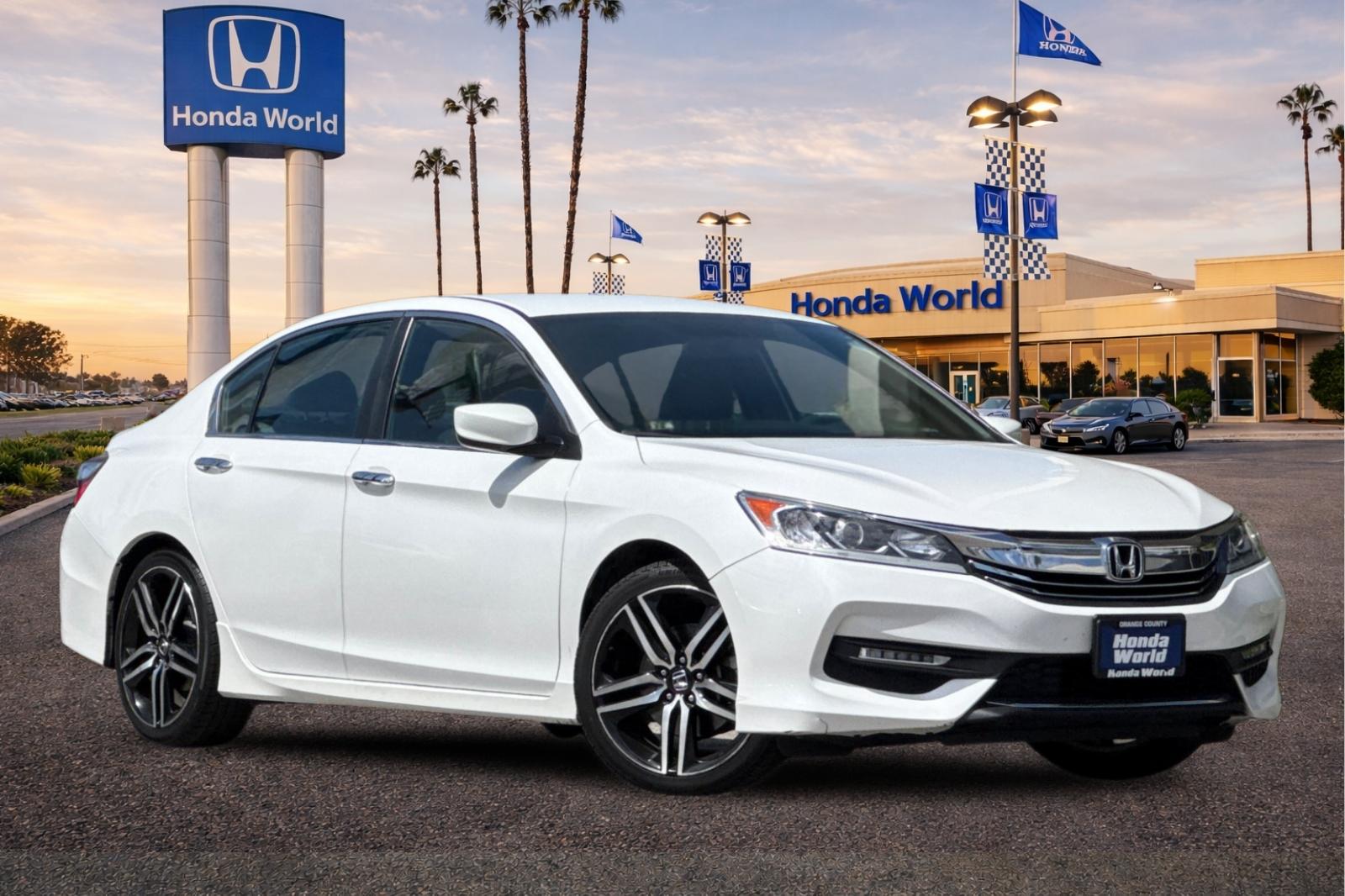 Certified 2016 Honda Accord Sport with VIN 1HGCR2F53GA195504 for sale in Westminster, CA
