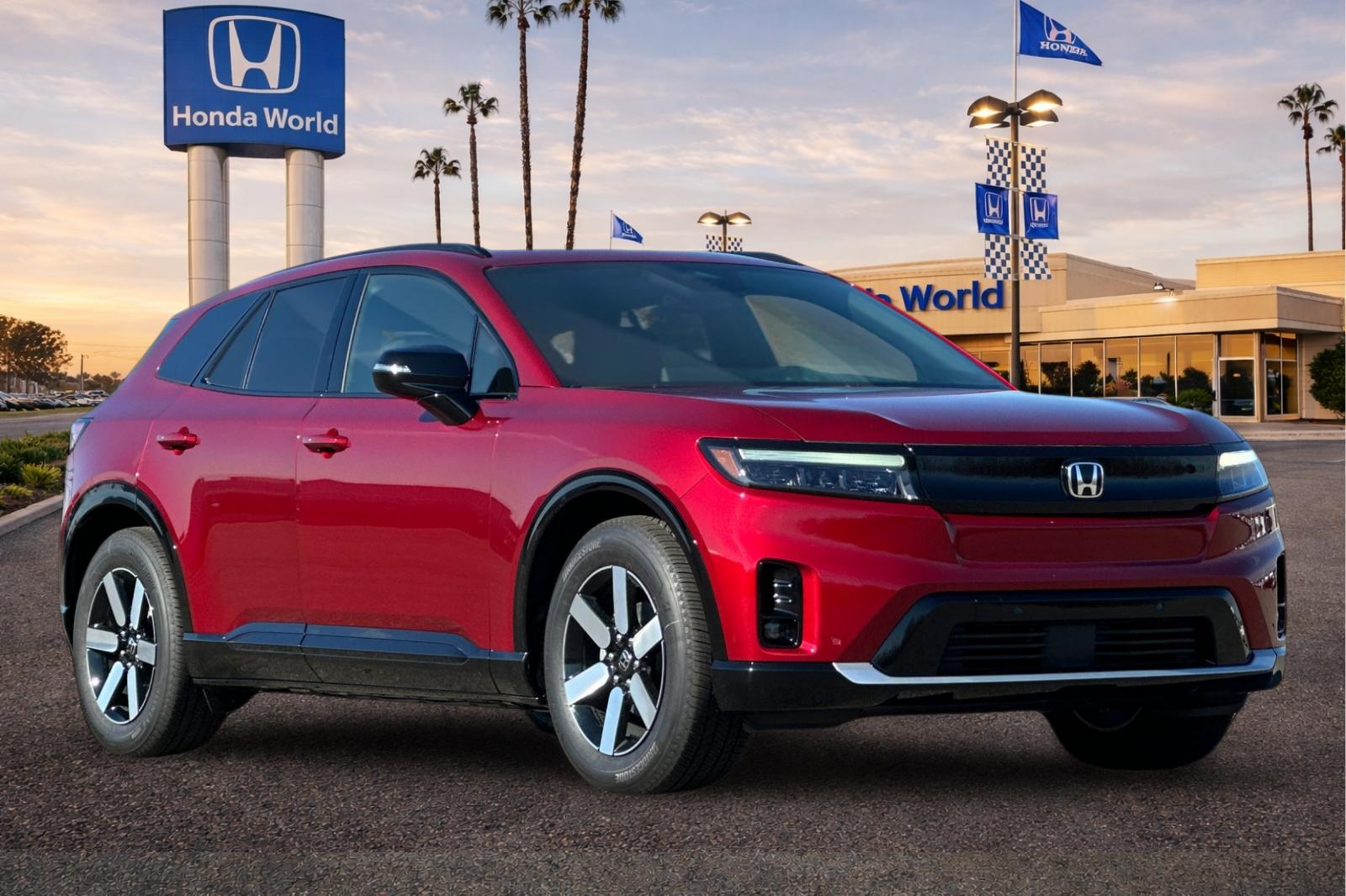 New 2026 Scarlet Red Metallic Honda Touring image 2