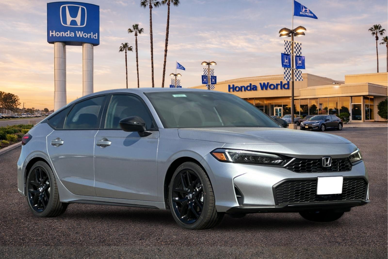 New 2026 Solar Silver Metallic Honda Sport image 2