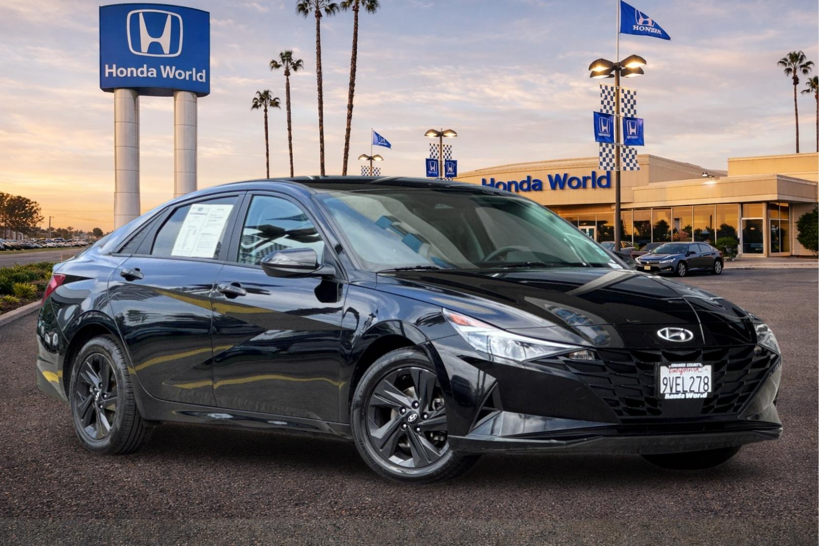 Used 2021 Hyundai Elantra SEL with VIN KMHLS4AG8MU067269 for sale in Westminster, CA