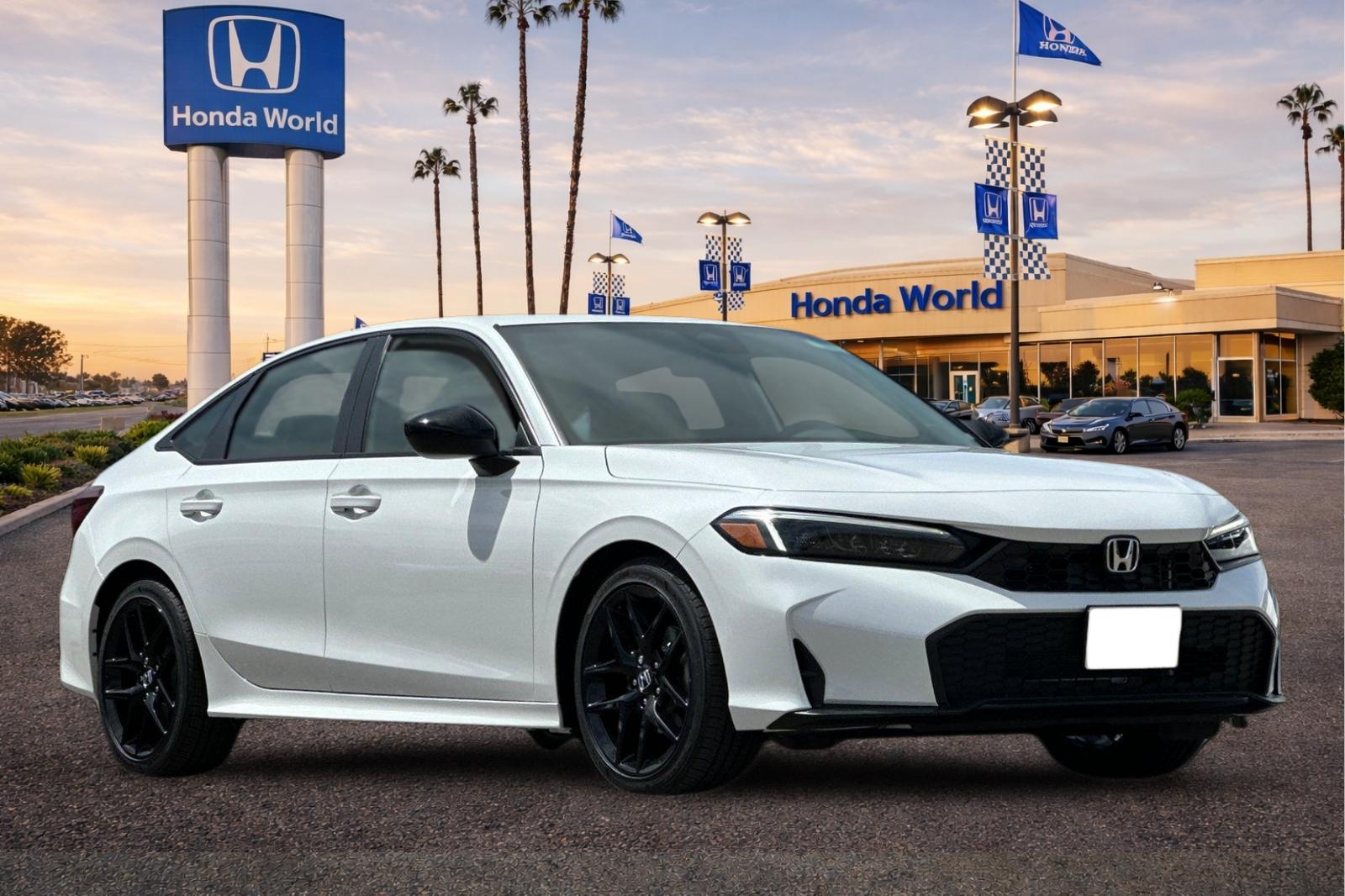 New 2026 Platinum White Pearl Honda Sport image 2