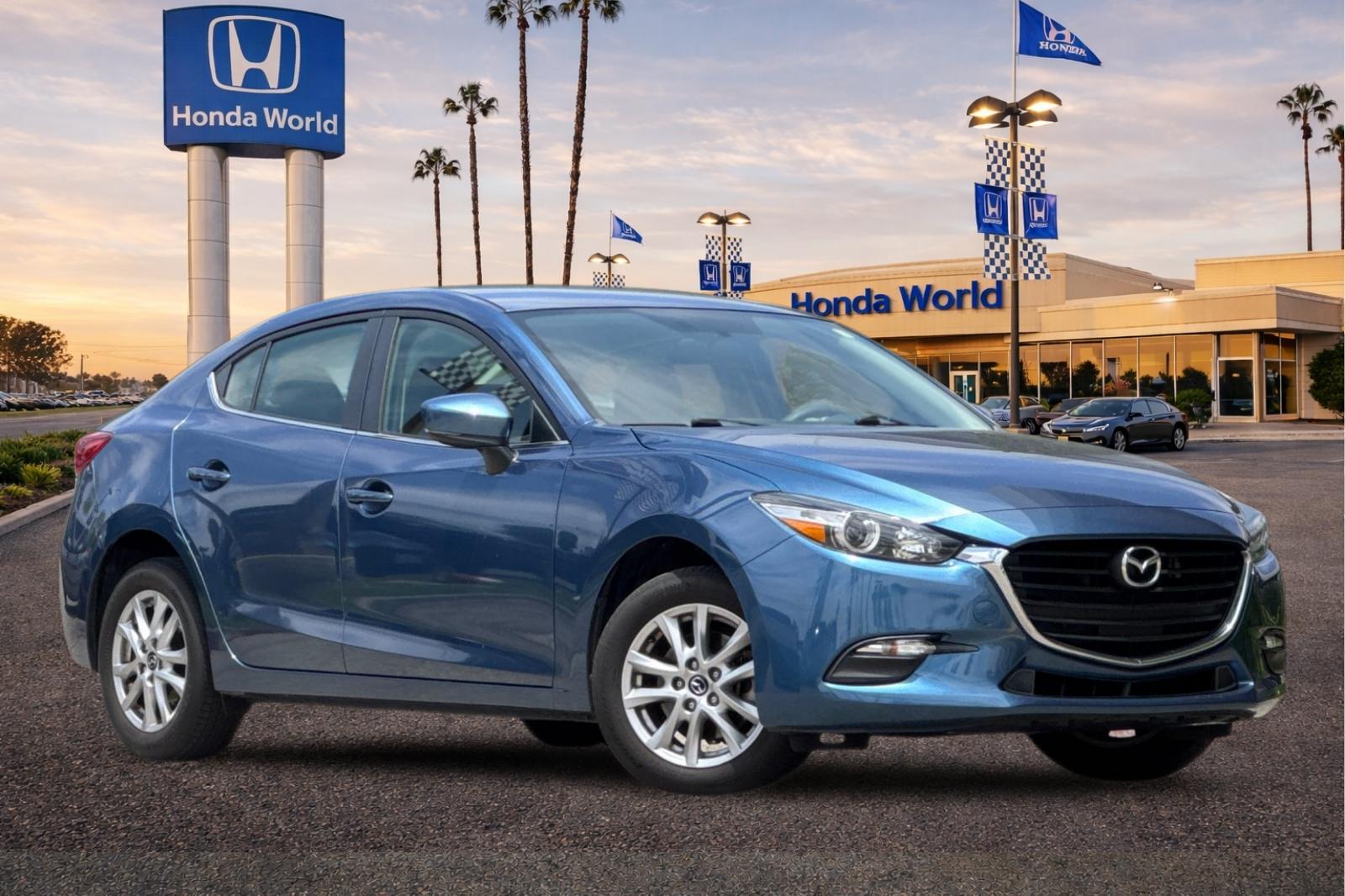 Used 2017 Mazda Mazda3 Sport with VIN 3MZBN1U74HM125709 for sale in Westminster, CA