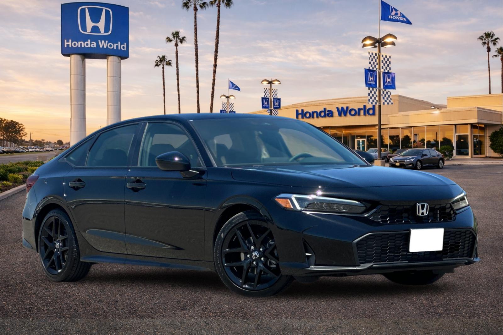 New 2026 Crystal Black Pearl Honda Sport image 2