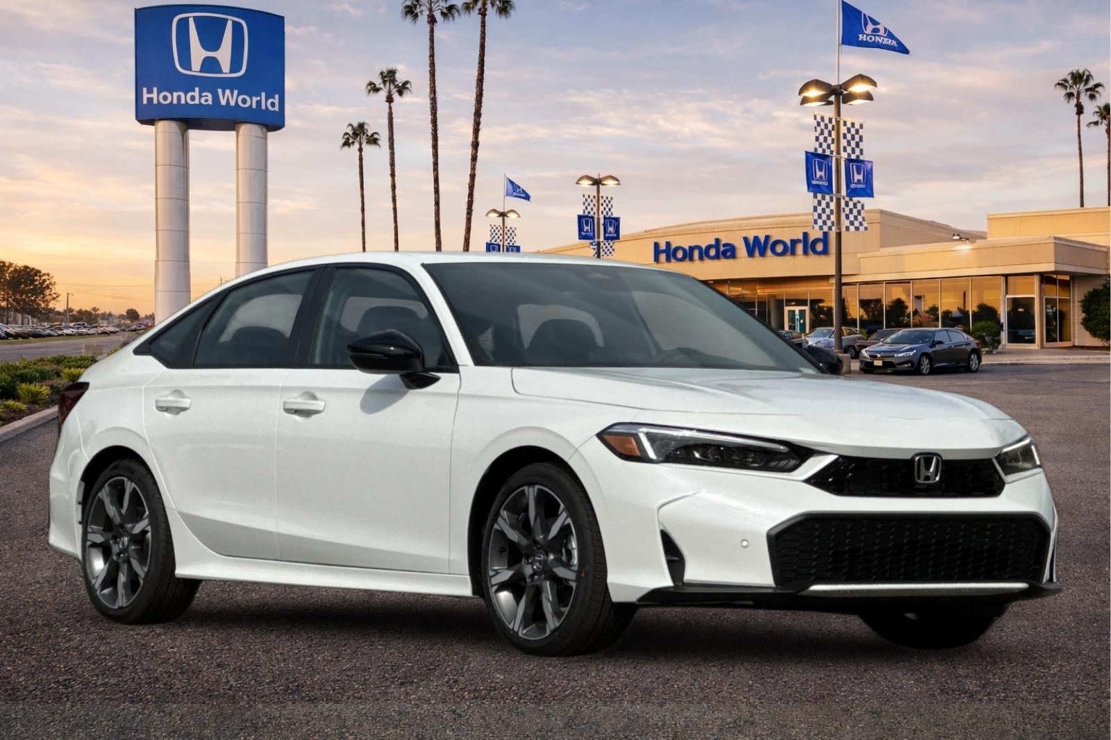 New 2026 Platinum White Pearl Honda Sport image 2