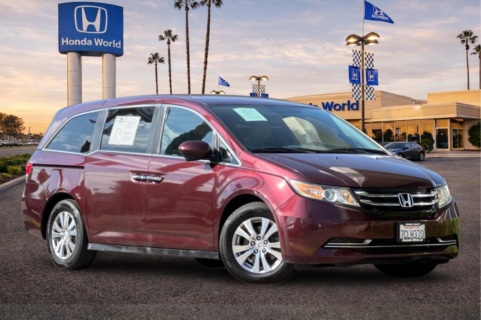 Used 2014 Honda Odyssey EX with VIN 5FNRL5H46EB005506 for sale in Westminster, CA