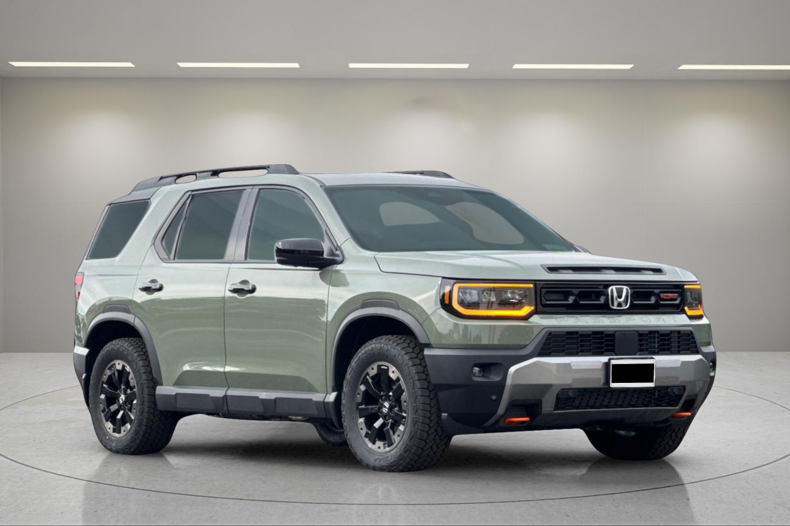 New 2026 Ash Green Metallic Honda TrailSport Elite image 2