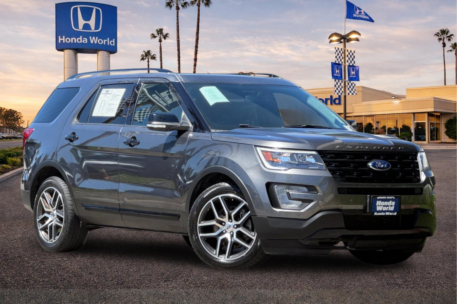 Used 2017 Ford Explorer Sport with VIN 1FM5K8GT3HGD88418 for sale in Westminster, CA