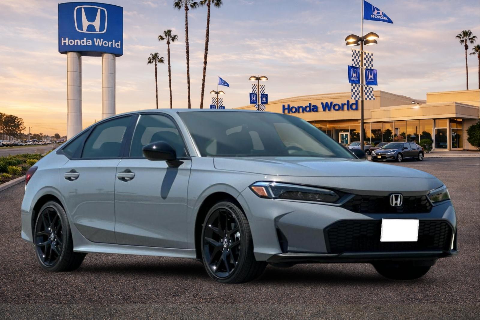 New 2026 Urban Gray Pearl Honda Sport image 2