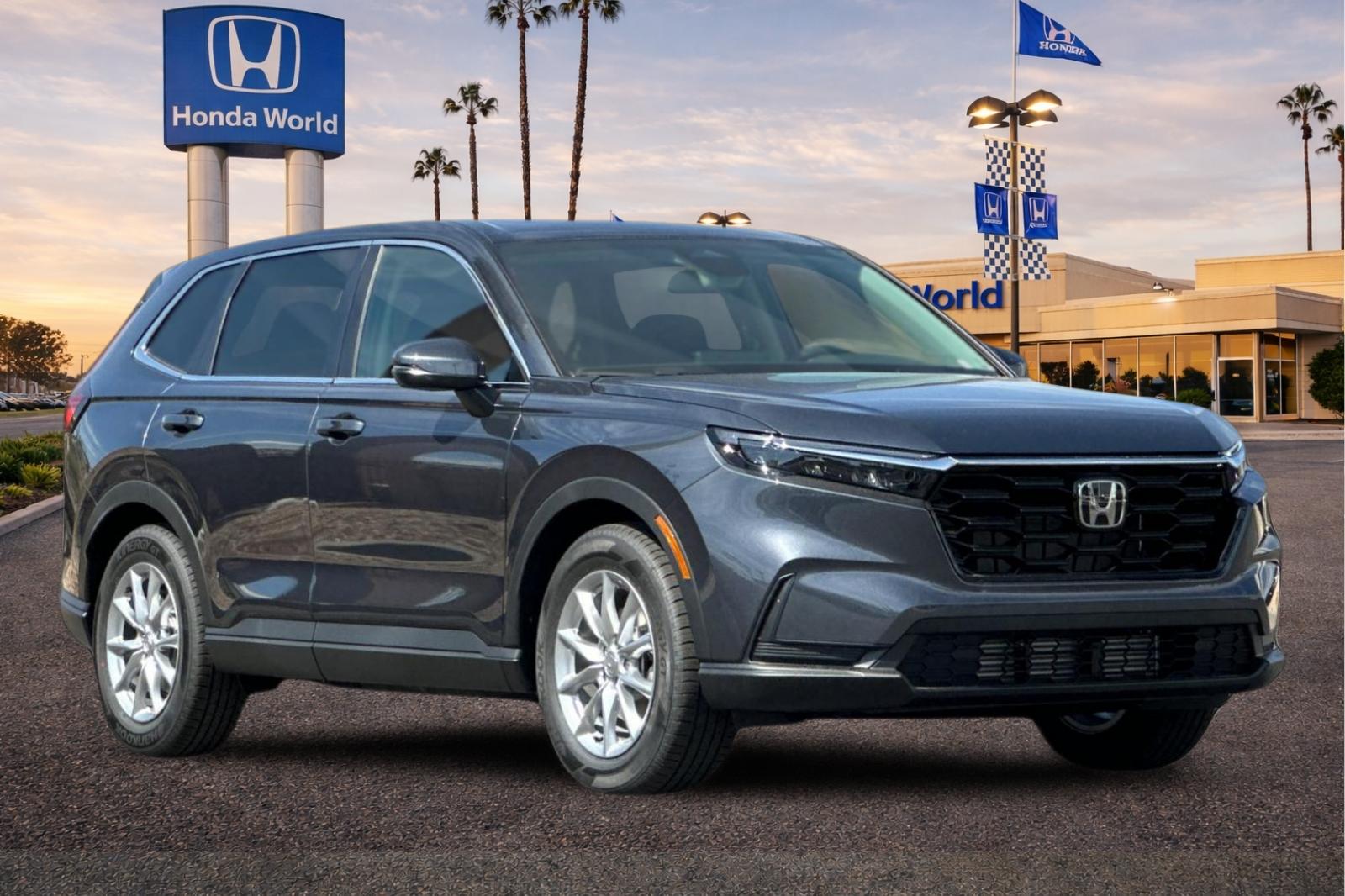 New 2026 Meteorite Gray Metallic Honda EX image 2