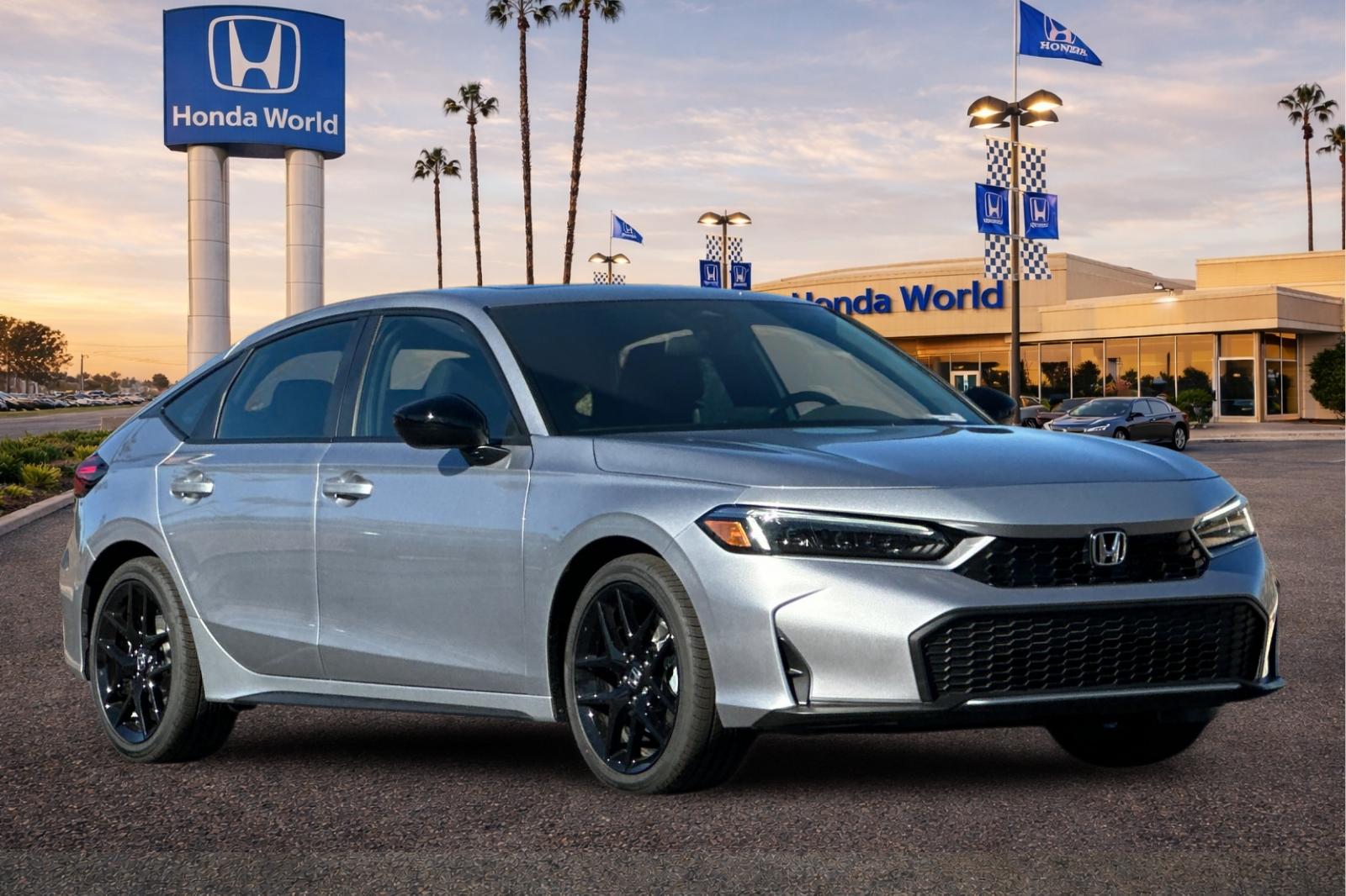 New 2026 Solar Silver Metallic Honda Sport image 2