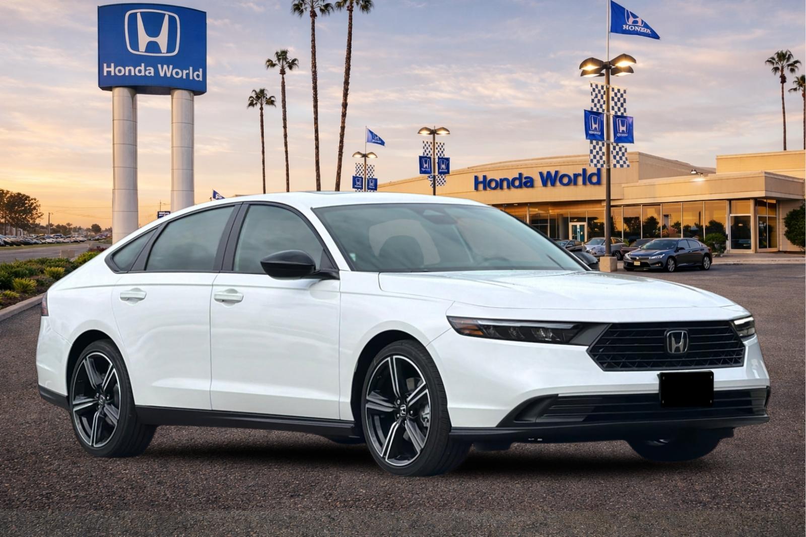 New 2026 Platinum White Pearl Honda Sport image 2