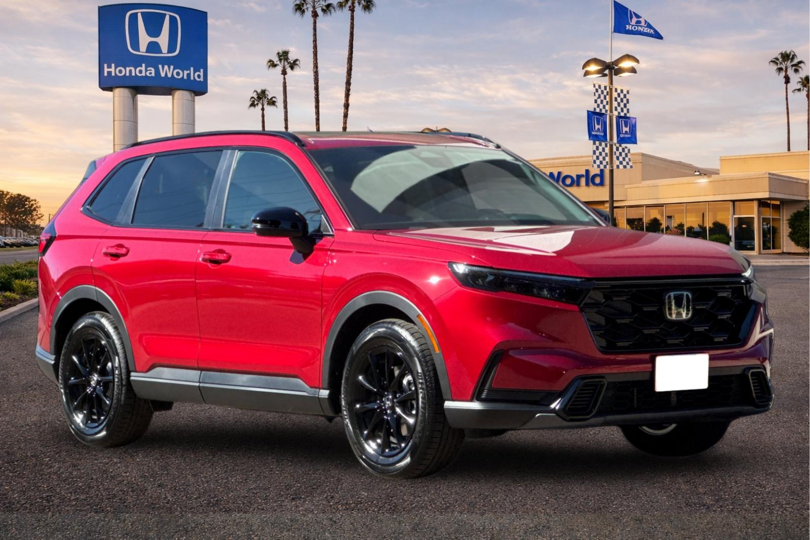 New 2026 Radiant Red Metallic Honda Sport image 2