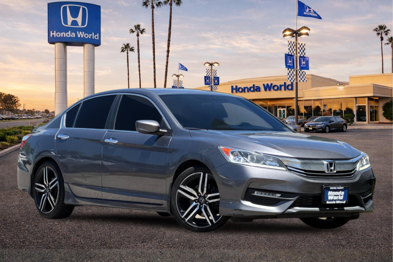Certified Used 2016 Modern Steel Metallic Honda Sport image 2