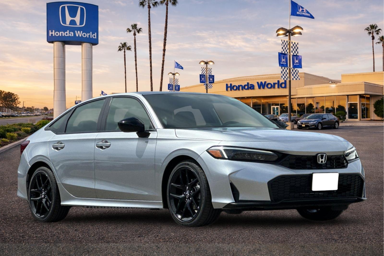 New 2026 Solar Silver Metallic Honda Sport image 2