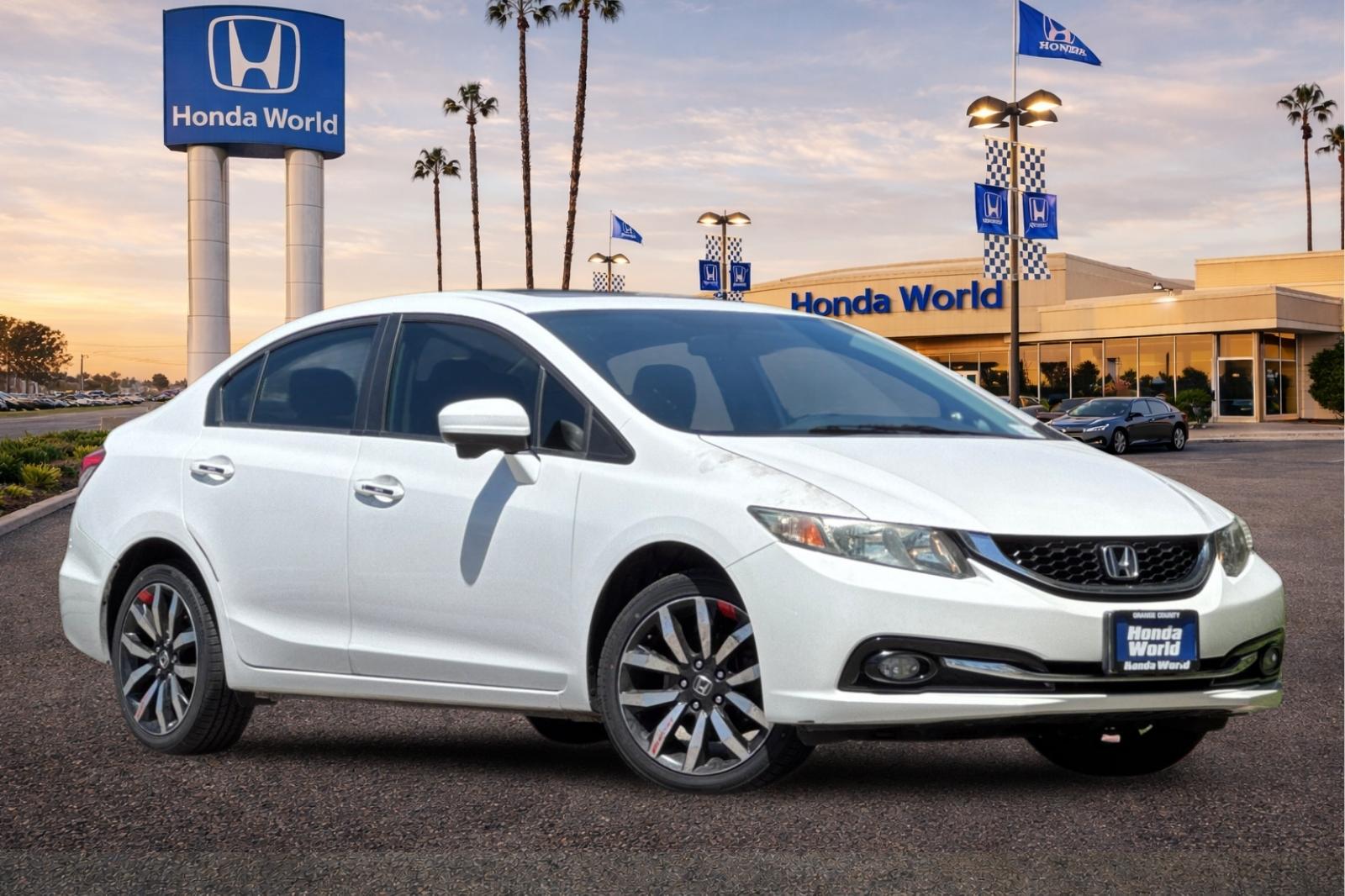 Used 2015 Taffeta White Honda EX-L image 2