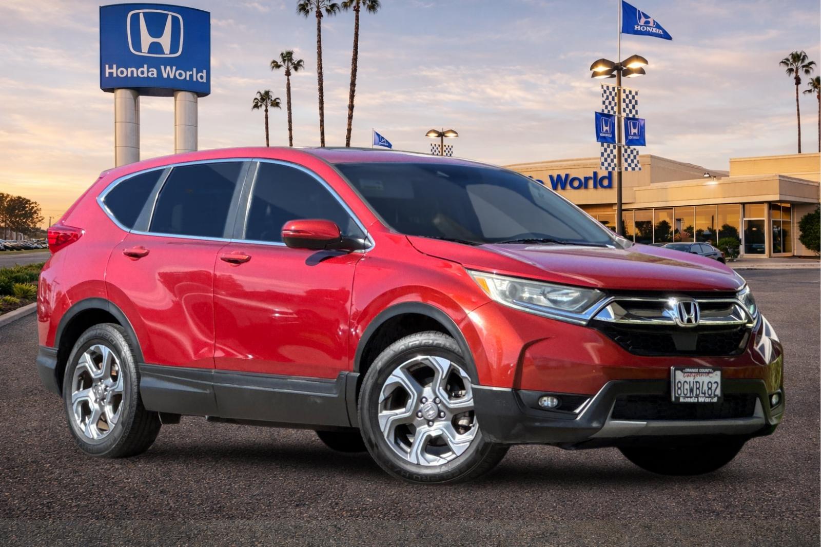 Certified 2018 Honda CR-V EX with VIN 5J6RW1H52JL016352 for sale in Westminster, CA