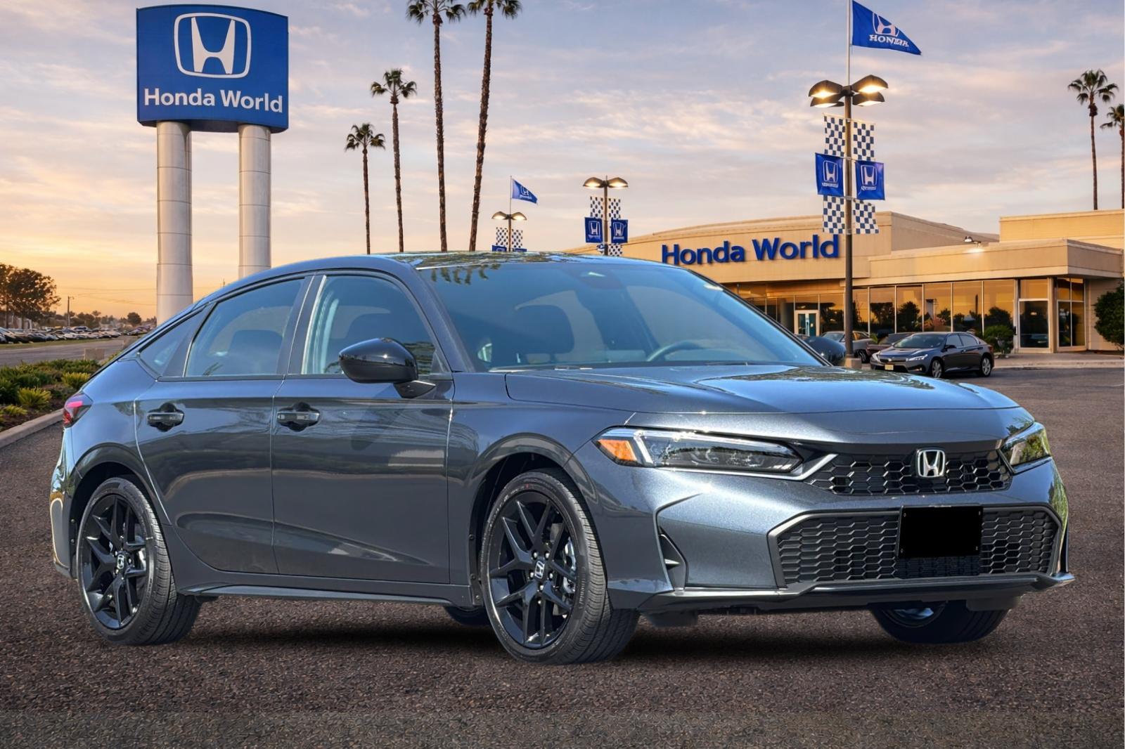 New 2026 Meteorite Gray Metallic Honda Sport image 2